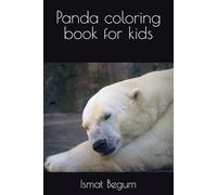 Panda coloring book for kids