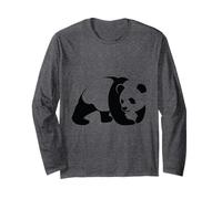 Panda Cute Art Maglia a Manica