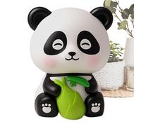 Panda Decoration Toy, Dashboard Car Decorations, 2.76x2.56in Compact Solar Powered Figure, Cute Wobble Motion, Lightweight Authentic Design for Auto Interior Display