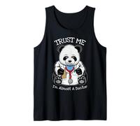 Panda Divertente Trust Me I'm Almost A Doctor Medical Student Canotta