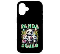 Panda Famiglia Compleanno Panda Squadra Animale Selvatico Custodia per iPhone 16