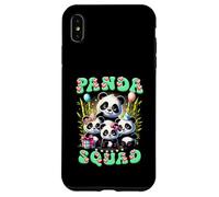 Panda Famiglia Compleanno Panda Squadra Animale Selvatico Custodia per iPhone XS Max