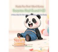 Panda Fun First Words Series: Surprise Day! (Level 1-6): A Picture Book for Kids to Learn Vocabulary with Cute Pandas