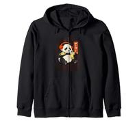 Panda Gamer Ukiyo-e Giapponese con tè Boba Felpa con Cappuccio