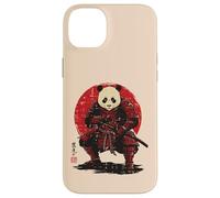 Panda Giapponese Samurai Sun Warrior Ronin Art Uomini Donne Bambini Custodia per iPhone 14 Plus