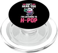 Panda Hong Kong PopNon ti sento Sto ascoltando H-Pop PopSockets PopGrip per MagSafe