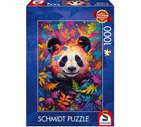 Panda in a rainbow-coloured forest - 1000 pz - Schmidt 59781