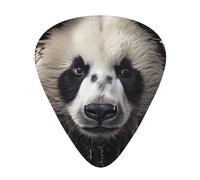 Panda in the water - Plettro per chitarra, 12 pezzi, compatibile con basso, chitarra elettrica e chitarra acustica.