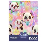 Panda Jigsaw Puzzle Impossibili 1000 Pezzi Decorazione Per La Casa. Rilassamento E Intelligence Per Adulti E Ragazzi Da 14 Anni 70x50cm/1000pcs