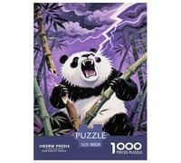 Panda Jigsaw Puzzle Impossible 1000 Pezzi Decorazione Per La Casa. Giochi Rilassamento E Intelligence Per Adulti E Ragazzi Da 14 Anni 38x26cm/1000pcs