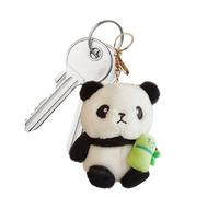Panda Key Chain - Cute Panda Car Keychain, Bag Pendant Decor, Pandaa Keyring For Car Keys, Backpack, Belt, Cute Animal Charm Keychain, Adorable Accessory For Women, Men, Students, Travelers, Gift Idea