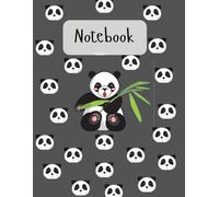 Panda Lovers: Cute Panda Notebook Journal Diary by MD SHAKIB AL HASAN for: MSAH 100 Pages 8.5*11"