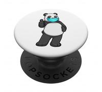 Panda Maschera PopSockets PopGrip Adesivo