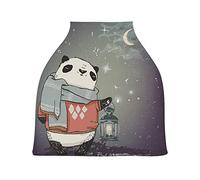Panda Moon Passeggino Tettoia Copri Seggiolino Copertura Infermieristica Auto per Bambini per L'Allattamento Al Seno Morbido Traspirante Elastica Tettuccio
