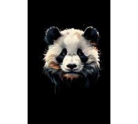 Panda notebook. Panda journal. Panda notebooks. Panda diary. Panda notepad. Art journal.100 Lined Pages for Creative Writing and Creative Drawing.