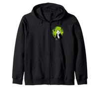 Panda Orso Clima Ambiente Save The World depressione Triste Felpa con Cappuccio