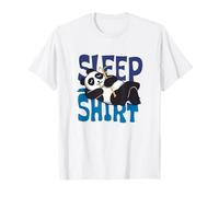 Panda Orso pigro Rilassato Sleep Maglietta