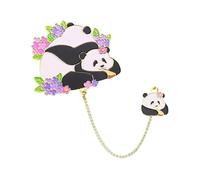Panda Page Marker Metal Bookmarks Creative Book Segnalini Adorabile Maestri Lettura Per Animali Per Studente Lovely Metal Page Marker Reading Gift