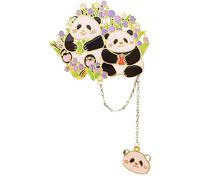 Panda Page Marker Metal Bookmarks Creative Book Segnalini Adorabile Maestri Lettura Per Animali Per Studente Lovely Metal Page Marker Reading Gift