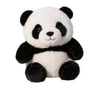 Panda Plush Doll - Realistic Tabletop Pandas Toy | Cute Stuffed Animal Doll | Soft Emotional Soothing Companion | Collectible HuggableThrow Pillow Decoration For Boys Women Men Adults Girls Kids Home