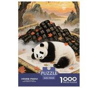 Panda Puzzle 1000 Pezzi Fun Per Adulti E Bambini Dai 12 Anni,animal, Intrattenimento Creativo Regalo Creativo Per Il Relax Per Uomini E Donne 70x50cm/1000pcs