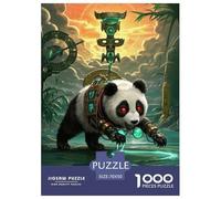 Panda Puzzle 1000 Pezzi Fun Per Adulti E Bambini Dai 12 Anni,animal, Pacchetto Di Alta Qualità Con Sfide Extra Divertenti, Regalo Creativo Per Il Relax Per Uomini E Donne 70x50cm/1000pcs