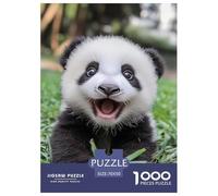 Panda Puzzle 1000 Pezzi Fun Per Adulti E Bambini Dai 12 Anni, Intrattenimento Creativo Regalo Romantico Per Uomini E Donne 70x50cm/1000pcs