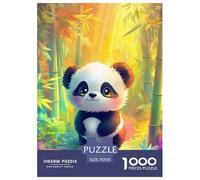 Panda Puzzle 1000 Pezzi Fun Per Adulti, Pacchetto Di Alta Qualità Con Sfide Extra Divertenti, Regalo Romantico Per Uomini E Donne 70x50cm/1000pcs