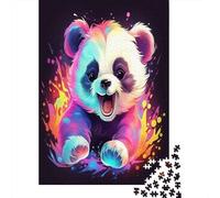Panda Puzzle 1000 Pezzi, Geografia Mentale, Esperienza Tattile, Opera Conversazionale 1000pcs (75x50cm)