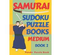 Panda Puzzle Book Samurai Sudoku Puzzle Books - Medium - Book 2 (Tascabile)