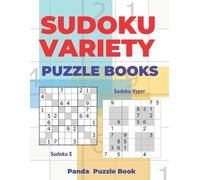 Panda Puzzle Book Sudoku Variety Puzzle Books (Tascabile)