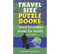 Panda Puzzle Book Travel Size Puzzle Books (Tascabile) Volume