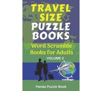 Panda Puzzle Book Travel Size Puzzle Books (Tascabile) Volume