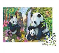 Panda Puzzles Per Adulti E Adolescenti Gioco Di Apprendimento, Sfida, Giocattolo Jeu D'apprentissage, Défi, Jouet Warm Atmosphere Puzzle in Legno Creativi Puzzle Impossibile Decorazione Per L'abitaz