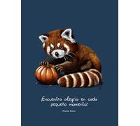 Panda rojo - cuaderno para tus apuntes | 120 páginas, rayado | Ailurus fulgens: a rayas | tabla de contenido para personalizar