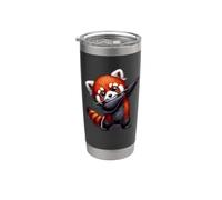 Panda rosso, Dabbing | Bambini, Ragazze, Ragazze | Cute Red Panda Bicchiere termico in acciaio inox doppia parete
