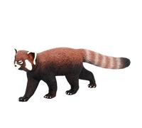 Panda rosso piccola figurina, figura di panda rossa - Decorazione per la casa in PVC Red Panda Model Figure,Giocattoli di animali da tavola squisiti, artigianato da collezione per una finestra