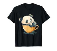 Panda Sleeping Cup Opera d'arte Sonno Panda Orso che dorme animale Maglietta