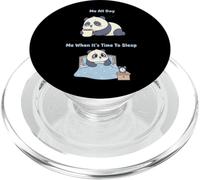 Panda Sleepy Coffee Lover Mattina Lotte PopSockets PopGrip per MagSafe