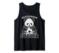 Panda Soccer Tutto Quello Che Voglio Fare è Un Simpatico Giocatore di orsi Canotta