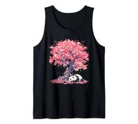 Panda sotto L'Albero Giapponese Sakura - Panda Bear Giapponese Canotta