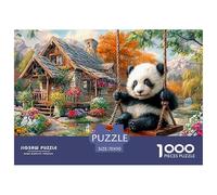 Panda SwingUltimate Challenge Jigsaw Puzzles for Adults Conquer The 1000-Piece (Advanced) Impossible, Hard, And Difficult Challenging Puzzle Educational Games - This Is The Pinnacle Gift Jigsaw Puzzl