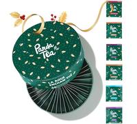 Panda Tea - Cofanetto La Ruota Enchan-The 36 Bustine - Regalo Tè Biologico di Natale - Assortimento 6 Infusi Invernali - Tè Nero, Menta Piperita, Rooibos & Camomilla - Idea Regalo