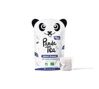 Panda Tea - Sweet Dreams - Infuso Biologico per un Sonno Profondo con Verbena, Melissa e Passiflora - 28 Filtri in Mussola - Tisana Rilassante per il Benessere