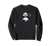 Panda Tordo Migratore Americano Uccello Biologo Animale Felpa