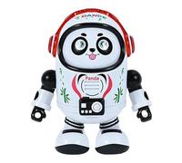 Panda Toys Giocattoli musicali elettrici interattivi per bambini che gattonano con luci fantastiche e 3 modalità per il tempo a pancia in giù, Panda per bambine e ragazzi, giocattoli musicali int