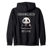 Panda Vibe Wildlife Conservation Felpa con Cappuccio