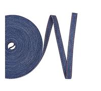 Pandahall 10,9 Yards Nastro Denim 0,4 Pollici di Larghezza per Artigianato, Fasce, Abbigliamento, Jeans, Fiocchi e Decorazioni per Cucire