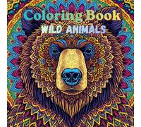 PandaPages: Coloring Book for Adults: Intricate Mandalas for Calm, Focus, and Anxiety Relief