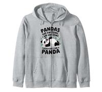 Pandas Are Awesome I Am Awesome Funny Panda Quote Felpa con Cappuccio